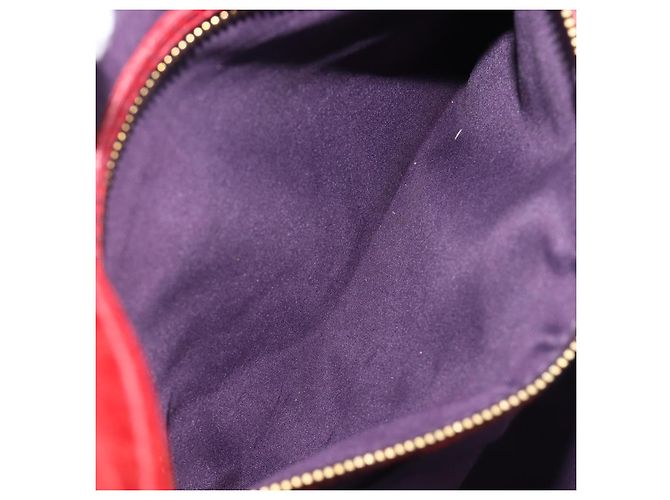 Miu Miu Handtasche Leder 2way Rot Gold - Ansicht 28