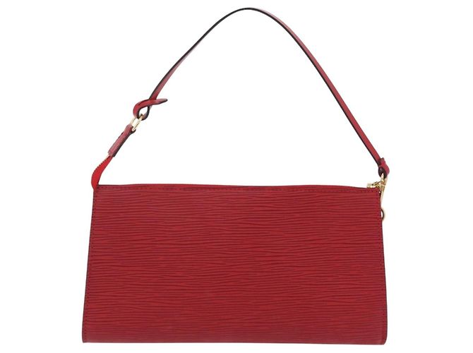 LOUIS VUITTON Epi Pochette Accessoires Accessory Pouch Red M52947 - vista 2