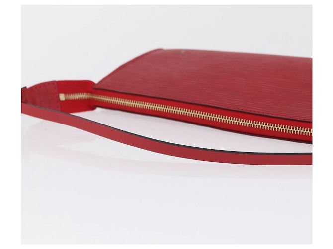 LOUIS VUITTON Epi Pochette Accessoires Accessory Pouch Red M52947 - vista 7