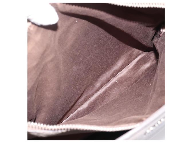 Miu Miu Hand Bag Leather 2way Gray Silver - vista 28