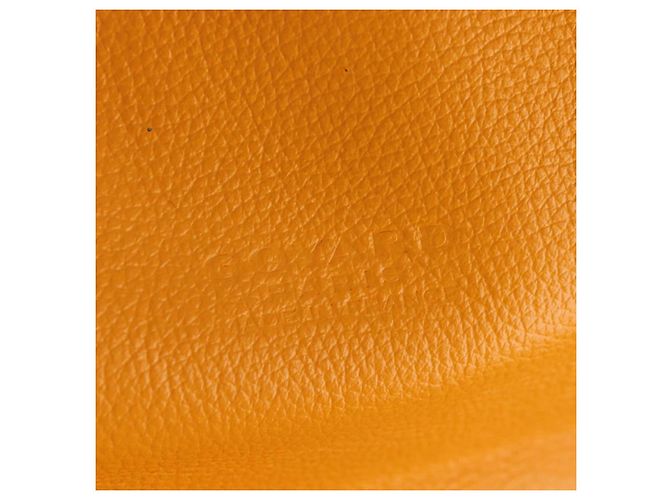 Goyard Herringbone Saint Léger Backpack PVC Leather Yellow - vista 26