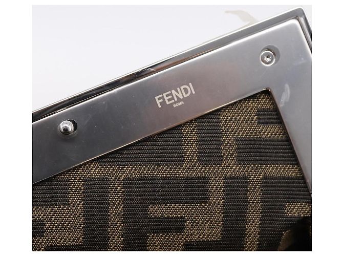 FENDI First Small Bag Shoulder Bag Leather Purple Silver 8BP129 - vista 20