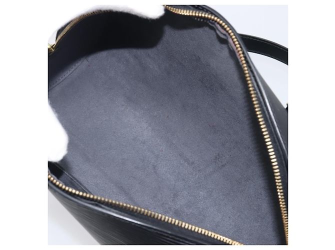 LOUIS VUITTON Epi Soufflot Hand Bag Black M52222 LV - vista 10