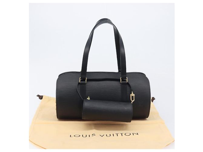 LOUIS VUITTON Epi Soufflot Hand Bag Black M52222 LV - vista 12