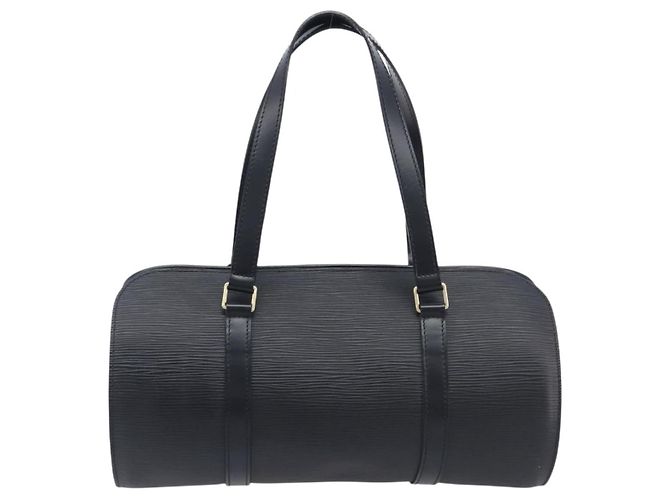 LOUIS VUITTON Epi Soufflot Hand Bag Black M52222 LV - vista 2
