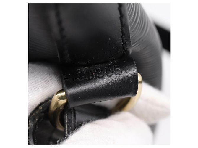 LOUIS VUITTON Epi Petit Noe Shoulder Bag Black M44102 LV - vista 11