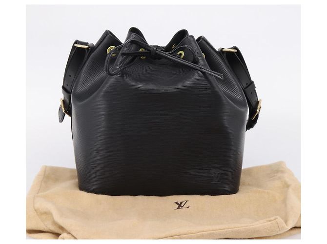 LOUIS VUITTON Epi Petit Noe Shoulder Bag Black M44102 LV - vista 12