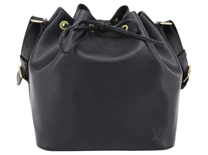 LOUIS VUITTON Epi Petit Noe Shoulder Bag Black M44102 LV - vista 13