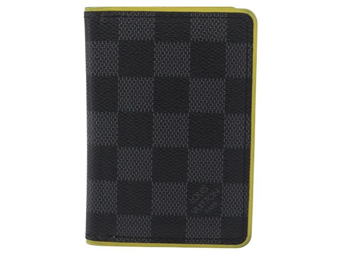 LOUIS VUITTON Damier Graphite Organizer De Poch Card Case N63255 LV - vista 13