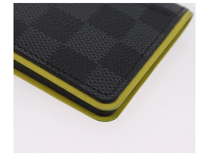 LOUIS VUITTON Damier Graphite Organizer De Poch Card Case N63255 LV - vista 15