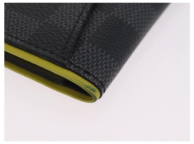 LOUIS VUITTON Damier Graphite Organizer De Poch Card Case N63255 LV - vista 16