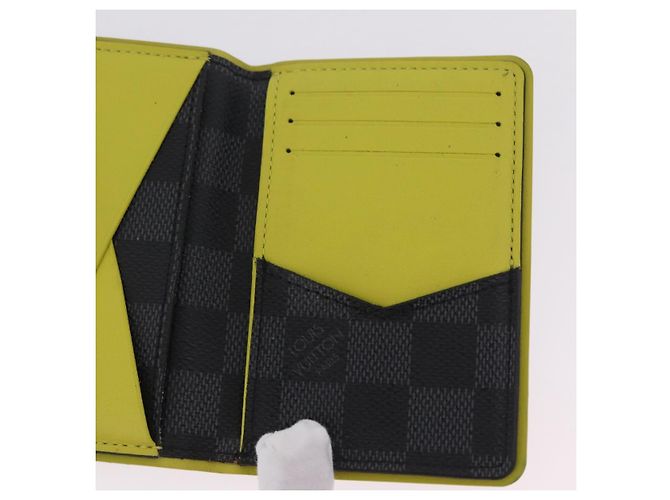 LOUIS VUITTON Damier Graphite Organizer De Poch Card Case N63255 LV - vista 18