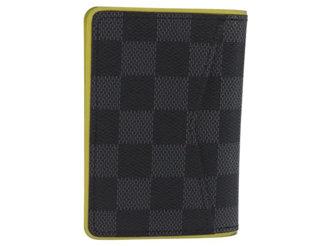LOUIS VUITTON Damier Graphite Organizer De Poch Card Case N63255 LV - vista 2