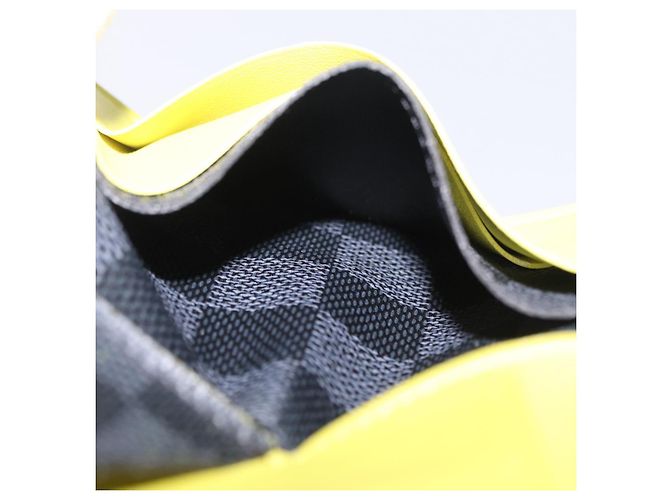 LOUIS VUITTON Damier Graphite Organizer De Poch Card Case N63255 LV - vista 20