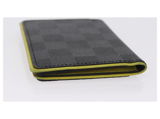 LOUIS VUITTON Damier Graphite Organizer De Poch Card Case N63255 LV - vista 5