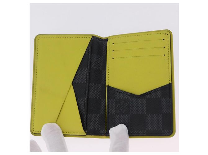 LOUIS VUITTON Damier Graphite Organizer De Poch Card Case N63255 LV - vista 8