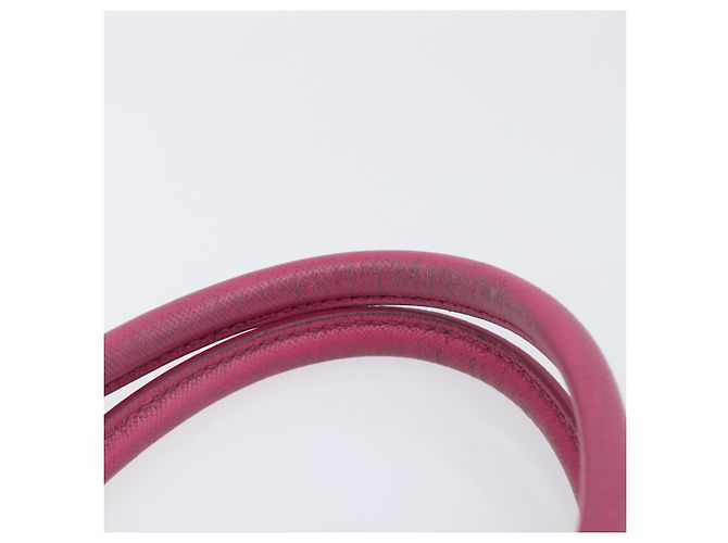 PRADA Handtasche Nylon Rosa Silber - Ansicht 9