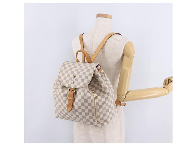 LOUIS VUITTON Damier Azur Speron Backpack N41578 LV - vista 33