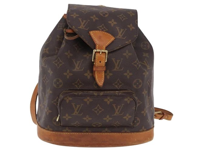 LOUIS VUITTON Monogram Montsouris MM Backpack M51136 LV - vista 13