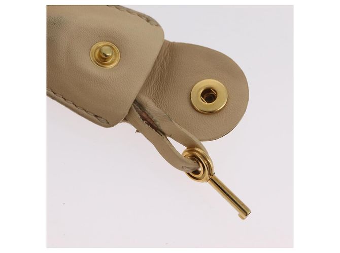 Miu Miu Hand Bag Leather 2way Beige Gold - vista 24