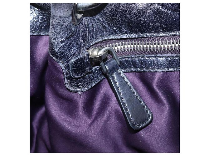 Miu Miu Matelasse Hand Bag Leather 2way Black Silver - vista 26