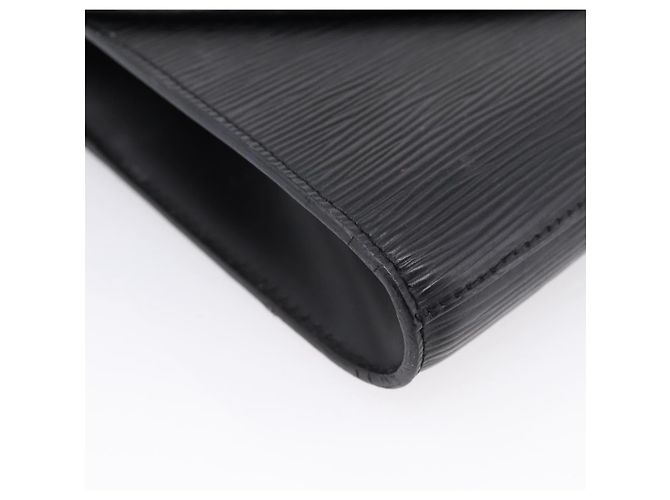 LOUIS VUITTON Epi Art Deco Clutch Bag Black M52632 LV - vista 14