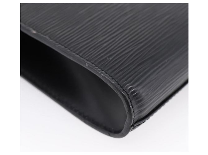 LOUIS VUITTON Epi Art Deco Clutch Bag Black M52632 LV - vista 16