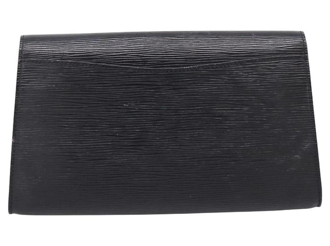 LOUIS VUITTON Epi Art Deco Clutch Bag Black M52632 LV - vista 2