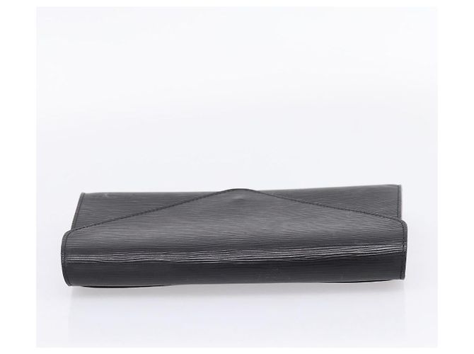 LOUIS VUITTON Epi Art Deco Clutch Bag Black M52632 LV - vista 5
