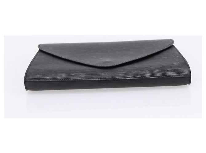 LOUIS VUITTON Epi Art Deco Clutch Bag Black M52632 LV - vista 6