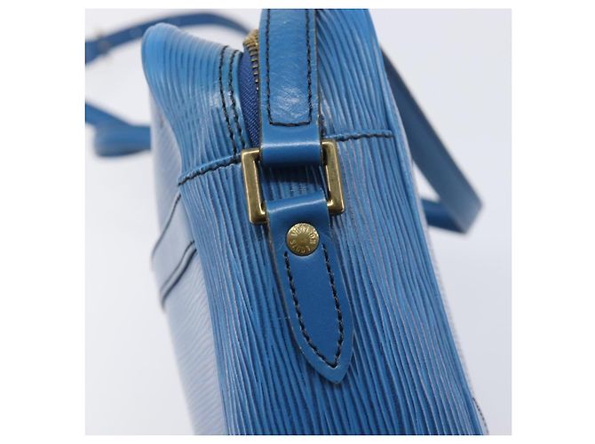 LOUIS VUITTON Epi Trocadero 27 Shoulder Bag Blue M52315 LV - vista 19