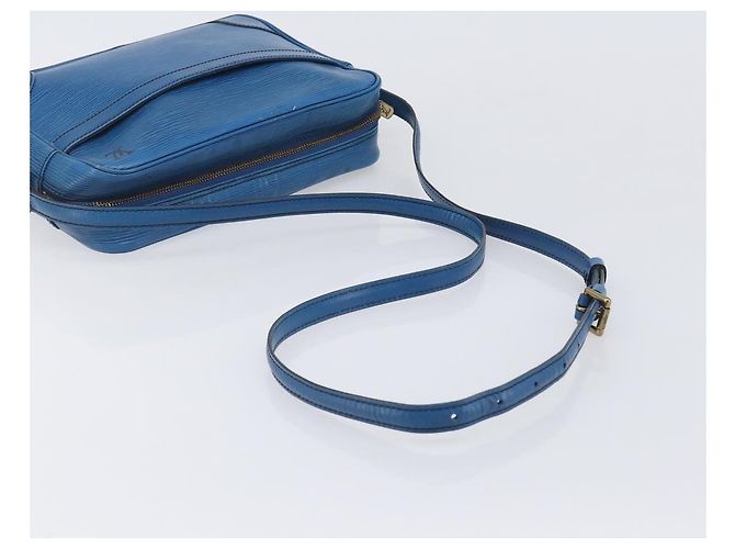 LOUIS VUITTON Epi Trocadero 27 Shoulder Bag Blue M52315 LV - vista 7
