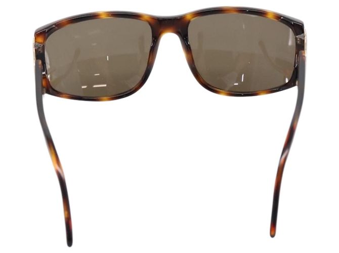 CHANEL Sunglasses plastic Brown CC - vista 2