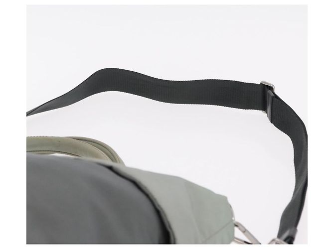 PRADA Bolso reversible de nylon 2way Gris Plata - vista 15