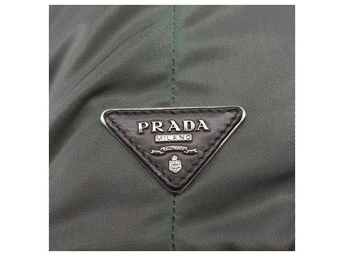 PRADA Bolso reversible de nylon 2way Gris Plata - vista 21