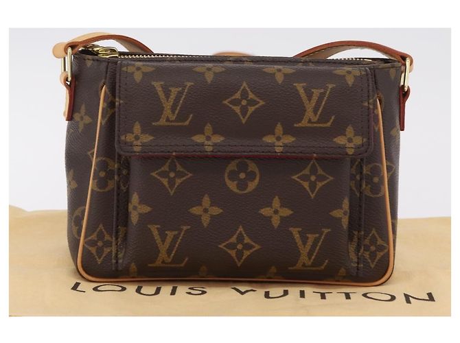 Cité LOUIS VUITTON Monogram Viva Cite PM Shoulder Bag M51165 LV - vista 12