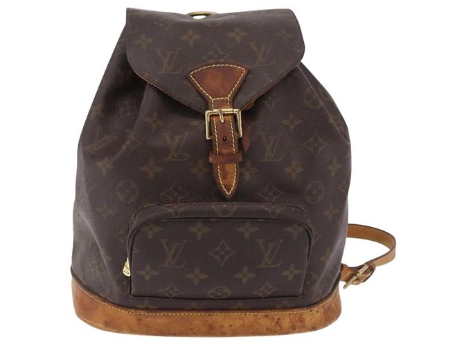 LOUIS VUITTON Monogram Montsouris MM Backpack M51136 LV - vista 13