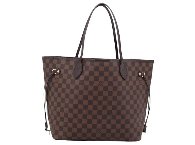 LOUIS VUITTON Damier Ebene Neverfull MM Tote Bag N51105 LV - vista 13