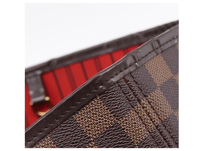 LOUIS VUITTON Damier Ebene Neverfull MM Tote Bag N51105 LV - vista 20