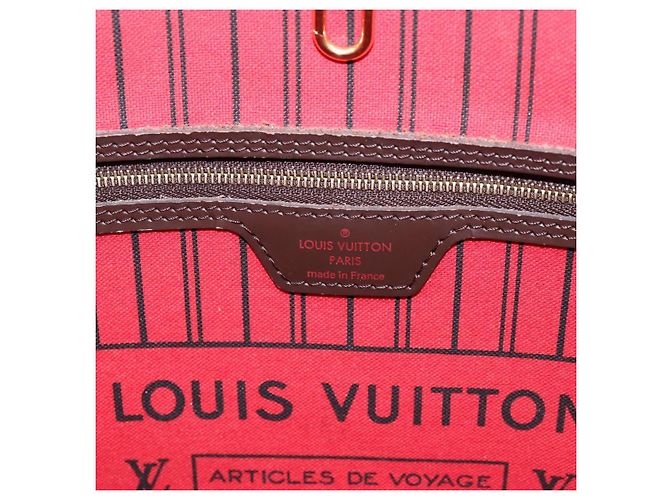 LOUIS VUITTON Damier Ebene Neverfull MM Tote Bag N51105 LV - vista 21