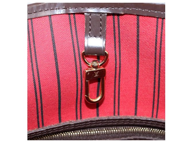 LOUIS VUITTON Damier Ebene Neverfull MM Tote Bag N51105 LV - vista 24