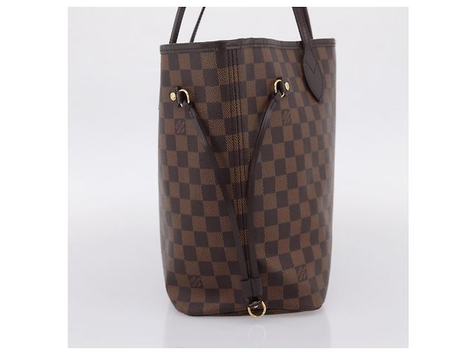 LOUIS VUITTON Damier Ebene Neverfull MM Tote Bag N51105 LV - vista 3