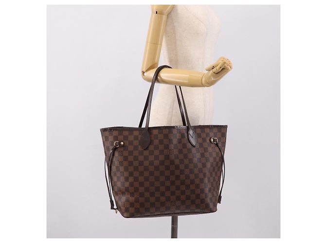 LOUIS VUITTON Damier Ebene Neverfull MM Tote Bag N51105 LV - vista 33