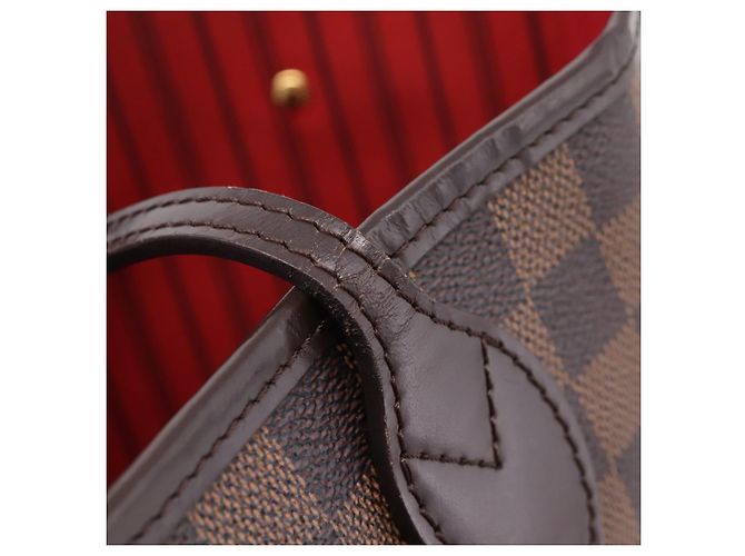 LOUIS VUITTON Damier Ebene Neverfull MM Tote Bag N51105 LV - vista 9