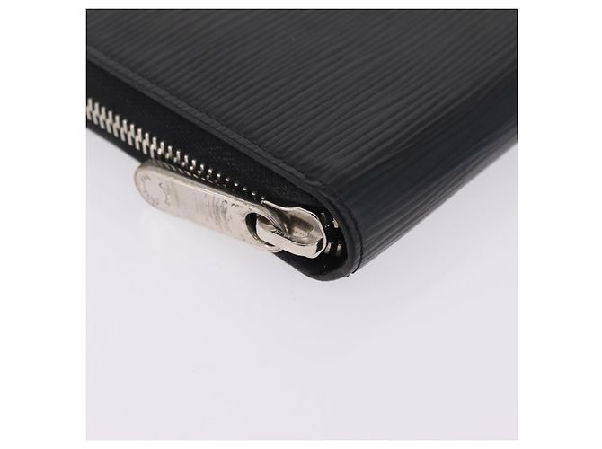 LOUIS VUITTON Epi Zippy Wallet Long Wallet Black M64838 LV - vista 7