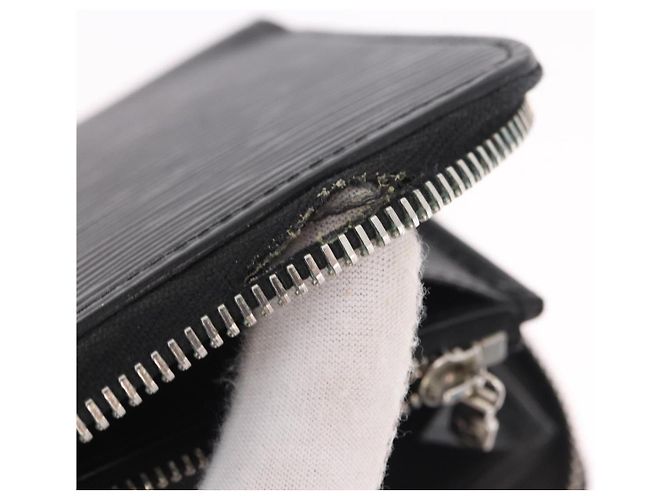 LOUIS VUITTON Epi Zippy Wallet Long Wallet Black M64838 LV - vista 9