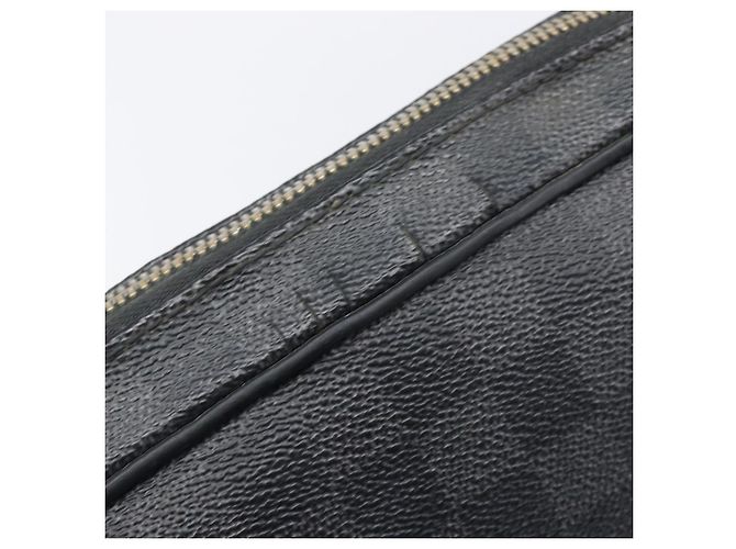 LOUIS VUITTON Damier Graphite Pochette Casai Clutch Bag N41664 LV - vista 10