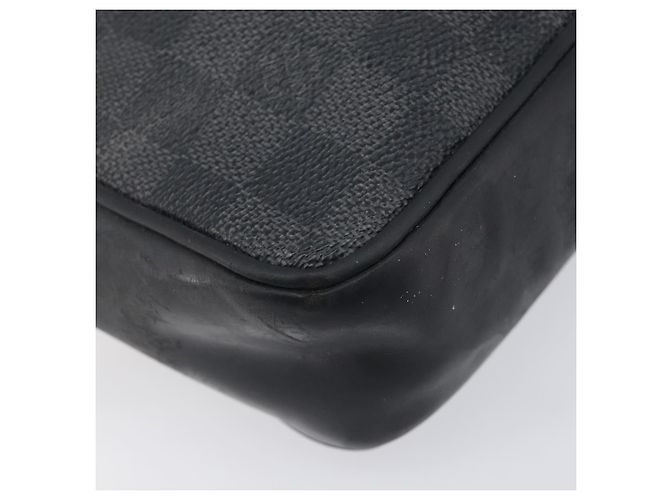 LOUIS VUITTON Damier Graphite Pochette Casai Clutch Bag N41664 LV - vista 15