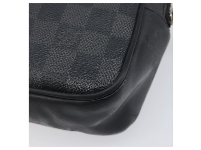 LOUIS VUITTON Damier Graphite Pochette Casai Clutch Bag N41664 LV - vista 16