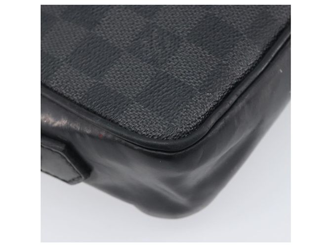 LOUIS VUITTON Damier Graphite Pochette Casai Clutch Bag N41664 LV - vista 17